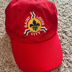Red Saint Louis City Cap